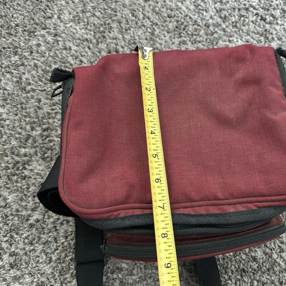 Vtg‎ Combined Products Corp CPC Padded Camera Case Carry Bag Red 10